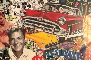 lot 138 image: Fabulous Las Vegas Framed Print