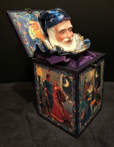 lot 152 image: Limited Edition Merlin The Magician Musical Jack In The Box by Enesco