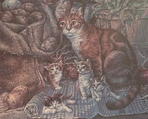 lot 164 image: Surprise in the Cellar Limited Edition Print by Lowell Davis