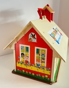 lot 281 image: Vintage Fisher Price Play Family School