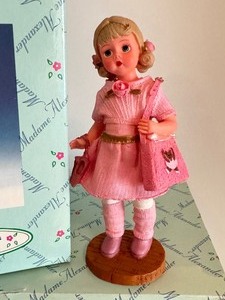 lot 203 image: (3) Madame Alexander Classic Collectible Figurines Including Madame Alexander Classic Collectible Pink Ballet Class