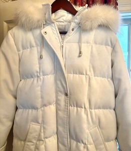 lot 177 image: Anne Klein Coat  Jacket with Removable Faux Fur Hood