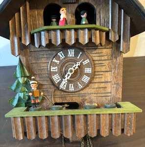 lot 189 image: Quendet Swiss Musical Movement Coo Coo Clock
