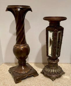 lot 240 image: Six Decorative Candle Holders