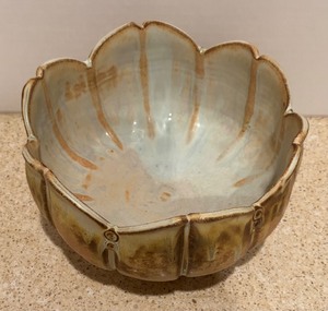 lot 243 image: Signed Artisan Pottery Bowl