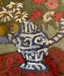 lot 269 image: Vibrant Floral Motif Print