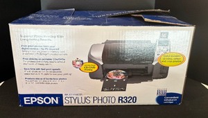 lot 393 image: New Epson Stylus Photo Ink Jet Printer and Accessories
