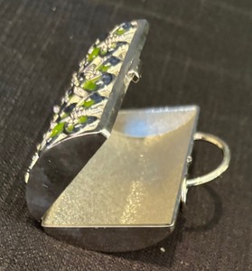 lot 67A image: Judith Leiber Enameled Trinket Box