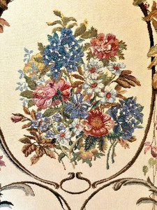lot 415 image: Delightful Floral Tapestry