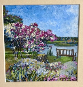 lot 338 image: Original Framed Painting