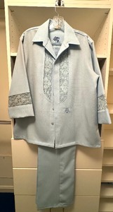 lot 334 image: Vintage Two Piece Beau Tiki Clothing Set