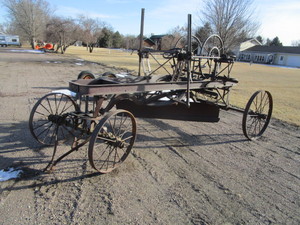 lot 2 image: Vintage Road Grader