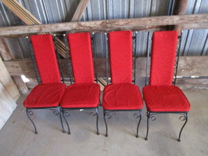 lot 9 image: (4) Chairs