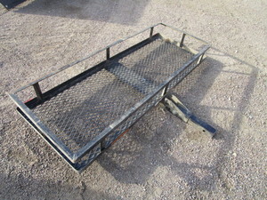 lot 13 image: 2x5 Receiver Hitch Cargo Carrier