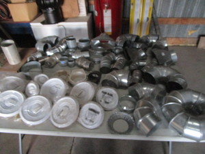 lot 35 image: Misc. Ductwork Pcs