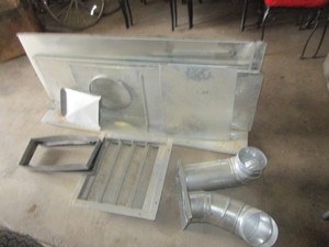 lot 37 image: Misc. Ductwork Pcs