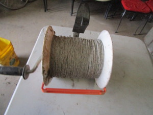lot 67 image: Electric Fence Spool & Winder