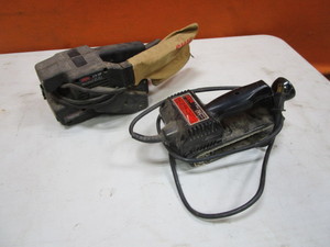 lot 53 image: (2) Belt Sanders