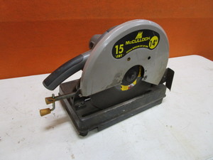 lot 18 image: McCulloch Chop Saw