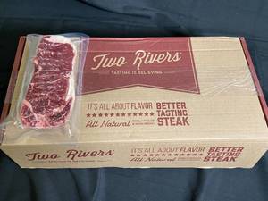 Beef Ribeye Lip-On Steak 10.5Lbs 082523 Pack Date