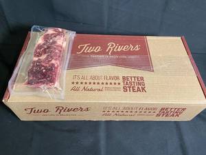 Beef Ribeye Lip-On Steak 10.2Lbs 082523 Pack Date