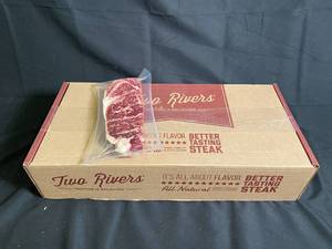 Beef Ribeye Lip-On Steak 10.9Lbs 082523 Packing Date