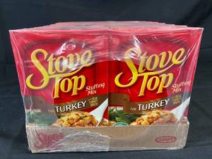 lot 7 image: Stove Top 6oz Turkey Stuffing Mix - 12-Pack Best by 01082023
