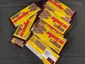 lot 122 image: Hersheys Mr. Goodbar - 12-Pack Best by OCT 2023