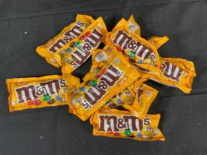 lot 127 image: M&Ms Peanut - 12-Pack Best by SEP 2023