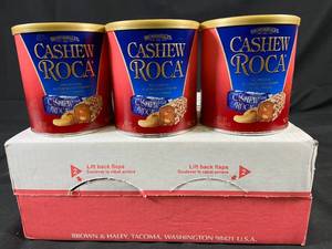 lot 148 image: Roca Buttercrunch Toffee with Cashews - 3-Pack Best by 07122023