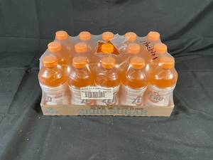 lot 160 image: Gatorade Zero Orange 28oz - 15-Pack Best by 07042023