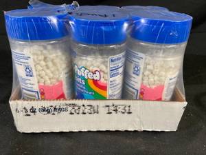 lot 302 image: Jet-Puffed Mallow Bits Vanilla 3oz - 6-Pack Best by 11142023