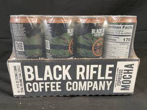 lot 151 image: Black Rifle Coffee Company Espresso Mocha - 12-Pack Best by 01252024