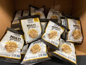 lot 314 image: Multi Grain Tortilla Chips 1.5oz - 24-Pack Best by 01242024