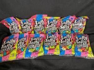 lot 163 image: Laffy Taffy Laff Bites 3oz - 12-Pack Best by OCT 2023