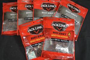 lot 60 image: 6ct Assorted Jack Links Beef Jerky