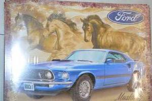 lot 278 image: NEW - Metal Sign Wall Art 16 x 12 Factory Sealed