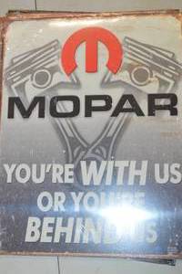lot 279 image: NEW - Metal Sign Wall Art 16 x 12 Factory Sealed