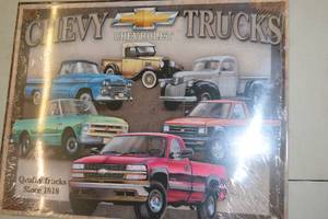 lot 284 image: NEW - Metal Sign Wall Art 16 x 12 Factory Sealed