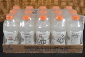 lot 9 image: 15 Pack Gatorade Zero Glacier Cherry Flavor Best By10072023