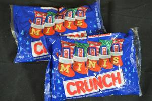 lot 66 image: 2ct Bag of Nestle Crunch Bar Minis