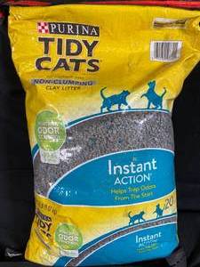 Tidy Cats Instant Action Non-Climping Clay Litter 20lbs