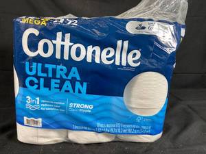 Cottonelle Ultra Clean 3in1 Strong Troilet Paper - 17-Pack Mega Rolls