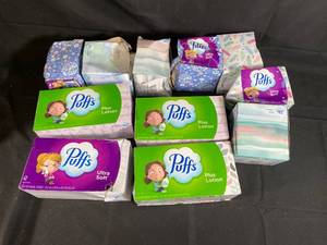 Puffs Facial Tissue Assorted Variety Pack - Set of 11