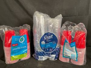 Plastic Cup Variety Pack - 3-Pack