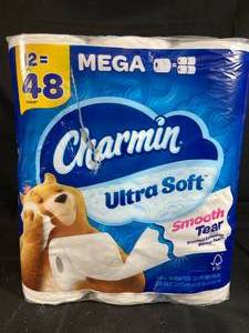 Charmin Ultra Soft Mega Toilet Rolls - 12-Pack