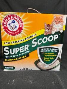 Arm & Hammer Super Scoop Clumping Cat Litter 20lbs
