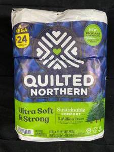 Quilted Northern Ultra Soft & Strong Sustainable Toilet Paper - 6-Pack Mega Rolls
