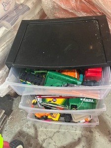 3 Drawer container of toys