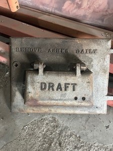 Vintage Stove Door